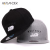 [HATLANDER]Solid Letter cotton baseball caps for men women outdoor sports hats 5panel hip hop cap casquette planas snapbacks cap