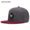 HATLANDER branded adjustable baseball caps women Kpop hip hop cap outdoor flat brim mens hats gorras planas snapbacks for adult