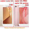 2pcs Tempered Glass For XIAOMI REDMi NOTE 5 5A 4 4A 4X A1 5X plus Prime PRO Global Screen cover protective 2G 3G 4G 16G 32G 64G