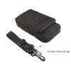 CHEZVOUS Universal Waterproof Nylon Cell Phone Pouch for redmi 5 plus note 4x Outdoor Waist Phone Bags For All Below 7.0 inch