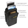 CHEZVOUS Universal Waterproof Nylon Cell Phone Pouch for redmi 5 plus note 4x Outdoor Waist Phone Bags For All Below 7.0 inch