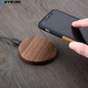 KEYSION 7.5W Qi Wireless Charger Wood fast Wireless Charger mini Charging Pad for iPhone X 8 for Samsung Galaxy Note 8 S8 S7Edge