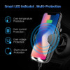 FLOVEME 5V/2A Qi Wireless Car Charger For Samsung Galaxy S9 S8 Plus NOTE 8 360 Rotation Car Holder Charging For iPhone X 8 Plus