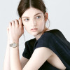 GEEKTHINK Top Luxury Brand Black Stainless Steel Quartz Watch Women Dress Ladies Wristwatch Lover's Gift Female clock