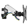 NB F150 Aluminum Alloy 360 Degree 17"-27" Monitor Holder Gas Spring Arm LED LCD TV Wall Mount Loading 2-7kgs