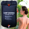 20L Water Bag Foldable Solar Energy Heated Camp PVC Shower Bag Outdoor Camping Travel Hiking Climbing BBQ Picnic Water Storage