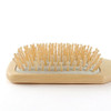 1PCS 2 Colors Hair Care Wooden Spa Massage Comb Wooden Paddle Pointed Handle Teeth Hair Brush Antistatic Cushion Comb