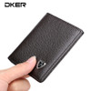 Wallet men genuine leather small wallet thin purse mini card holders male clutch mini wallet practical top quality guarantee !!