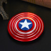Captain America Fidget Spinner Shield Spinner Bearing Metal Fidget Red Spinner StresS Reliever Autism ADHD EDC Toys Brinquedos