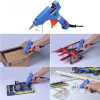 2017 New 20W Craft Electric Tool Heating Hot Melt Glue Gun with 20pcs (EU) PTSP