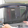 Car Window Sunshade Curtain Black Side Rear Glass Sunshade Sun Shade Cover Mesh Visor Shield Auto Windshield Sun Shade Protector
