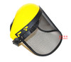 Large Steel Metal Mesh Visor Safety helmet hat for chainsaw brush cutter forestry Mower face protective mask Anti-shock visors