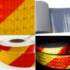 5CMx10M Shining Reflective Warning Tape with Twill Printing for Car