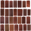 19 Shape 3D Silicone Numbers Fruit Chocolate Mold Candy Cookie Baking Fondant Mold Cake Decoration Tools 