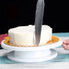 Hoomall Plastic Cake Rotary Table DIY Baking Tool Cake Stand Cake Turntable Rotating Cake Decorating Baking Tool 7*28Cm 10 Inch