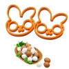 Hot 1pc Slicone Egg White Rabbit Egg Shaper Moulds Egg Ring Silicone Mould Cooking Tools Kitchen Accessories