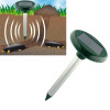 Solar Powered Ultrasonic Mole Gopher Rodent Chaser Repeller Rat Mouse Repeller Mole For Garden Yard                             