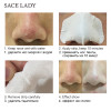SACE LADY Nose Strips Deep Cleansing Blackhead Remover Nasal Spot Facial Dot Sticker Sheet Black Mask Shill For Acne Head