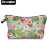 Deanfun 3D Printed Cosmetic Bags Flamingo and Flower Necessaries for Travelling Storage Makeup Dropshipping 51055