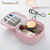 WULEKUE Travel Cosmetic Bags Fashion Waterproof Polyester Multifunction Makeup Storage Bag High Quality Toiletry Bag For Women