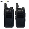 2pcs Mini Walkie Talkie Retevis RT22 2W UHF 400-470MHz 16CH CTCSS/DCS TOT VOX Scan Squelch Two Way Radio Communicator A9121A