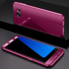 360 Plating Mirror Case For iPhone X 8 7 6 6S Plus SE Cover Full Protection Cases For Samsung Galaxy S7 S8 Note 8 Protector Film
