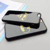 JAMULAR Mirror Superman Batman Case For iPhone 7 Plus 6 6s 8 Plus X Cases Back Cover For iPhone 6S 5 5S SE Covers Fundas Coque