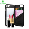 Mirror Case For iPhone 6 6s 7 Plus Wallet+Card Slot Cover Makeup Phone Cases For Apple iPhone 8 X 7 Plus 10 Woman