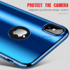 ZNP 360 Degrees Full Case For iPhone 6 6S 7 8 X With Tempered Glass Plating Mirror Phone Cover For iPhone 6 7 8 Plus X 10 Case 