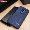 For samsung s9 plus case for samsung galaxy S9 plus case slim cover luxury leather for samsung s9 case blue black original MOFI