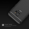 Tomkas Case For Samsung Galaxy S9 Case Luxury Slim Soft Silicone Back Cover For Samsung Galaxy S9 Plus Case Brushed Carbon Fiber