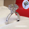 Promotion 94%OFF Vecalon Engagement wedding Band ring for women 3ct Cz Diamonique ring 925 Sterling Silver Female Finger ring