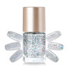 NICOLE DIARY 9ml Oil Based Holographic Silver Holo Glitter Nail Polish Varnish 6 Colors Nail Art Lacquer 1 Bottle 