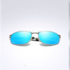 DANKEYISI Male Sunglasses Polarized Square Metal Driver Men Sunglassses Retro Sun Glasses For Men Women 2017 Free Box Bag