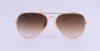Classic brand Aviator glass lenses Gradient sunglasses mens women driving 58mm Brown lens Mirror sun glasses oculos rays 3025