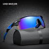 Outdoor Sports Windproof Sunglasses Man Night Vision Polarized Sunglases Big Surround Eyewear With Non-Slip Nose Goggle Gozluk