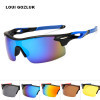 Outdoor Sports Windproof Sunglasses Man Night Vision Polarized Sunglases Big Surround Eyewear With Non-Slip Nose Goggle Gozluk