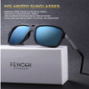 FENCHI Design Sunglasses Men Polarized Square Retro New Driving Vintage Fashion Fishing Oculos De Sol Sun glasses