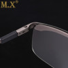 2018 brand Photochromic Sunglasses Men Polarized Chameleon Discoloration Sun glasses for men fashion rimless square sunglasses