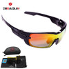 2018 Polarized Cycling Glasses Mountain Bike Goggles 3 Lens UV400 Cycling Eyewear Bicycle Sunglasses Cycling  sunglasses