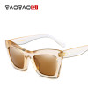 TAOTAOQI Square Cat eyewear Women's Sunglasses Fashion Sunglasses Women Brand Designer UV400 Large Frame Glasses Women 2018