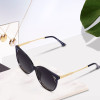 AOFLY BRAND DESIGN Fashion Sunglasses 2018 Polarized Cat Eye Sun Glasses For Women Rhinestone Temple UV400 A104 