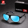 DUBERY 2018 Sport Sunglasses Polarized For Men Sun Glasses Goggle  Driving Personality Color Mirror Luxury Brand Designer UV400