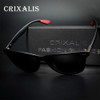 Crixalis BRAND DESIGN 2018 New Polarized Sunglasses Men Retro Square Driving Sun Glasses Male Goggles UV400 Gafas CL3375