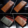 5 5S 6s Luxury Flip Leather Case For iPhone 6 6s 7 Plus 3D Wallet Coque + Silicone Back Cover For iPhone 6 6S Plus iPhone 7 Plus