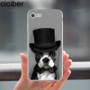 ciciber Animal Cute Pug Dog Pattern Design Soft Silicon Phone Cases Cover for IPhone 6 6S 7 8 Plus 5S SE X Capinha Coque Fundas