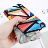 USLION Abstract Marble Stone Image Phone Case For iPhone 6 6s Plus Flower Leaf Back Cover Hard PC Cases For iPhone 6S 7 8 Plus
