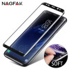 NAGFAK 3D Curved Soft Screen Protector For Samsung Galaxy S8 S8 Plus Note8 S7 Edge Protective film Back Not Tempered Glass Film