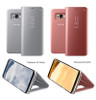 SAMSUNG Original Mirror Cover Clear View Flip Phone Case For Samsung Galaxy S8 S8+ S8 Plus Project Dream G9508 G955 G950U S8plus