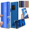 ProBefit Mirror Flip Cell Case for Samsung Galaxy A6 Plus 2018 Edge Slim Smart Stand Protective Cover for Samsung Galaxy A6 2018